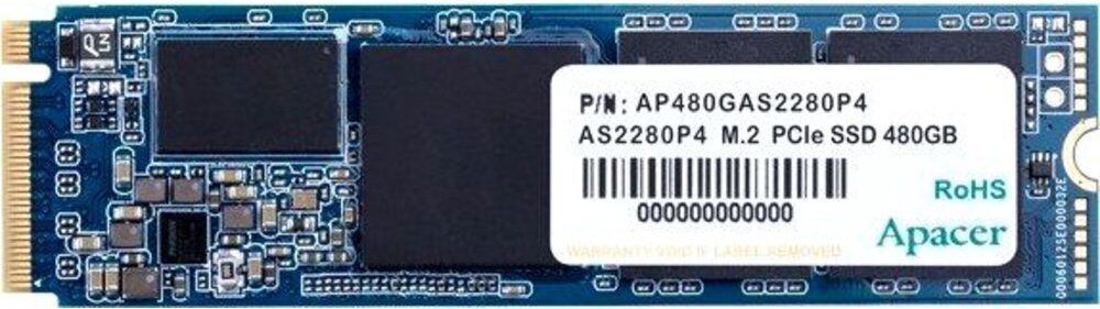 

SSD диск Apacer 480Gb [AP480GAS2280P4-1], SSD Apacer AS2280P4 480GB AP480GAS2280P4-1