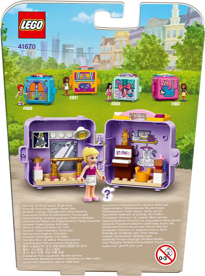 

Конструктор LEGO FRIENDS Кьюб для балета Стефани [41670], FRIENDS Кьюб для балета Стефани