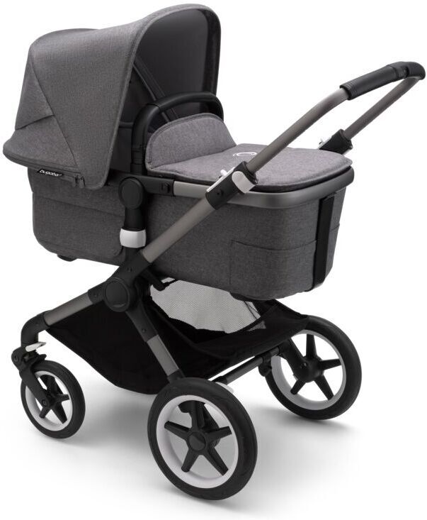 

Коляска Bugaboo Fox3 graphite/grey melange 2в1