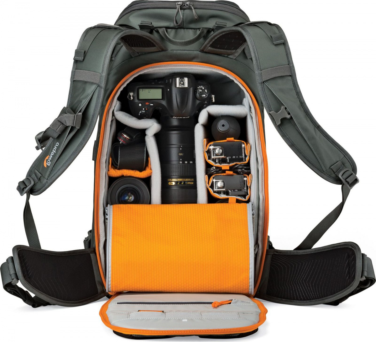 

Рюкзак Lowepro Flipside Trek BP 450 AW серый/темно-зеленый (LP37016-PWW)