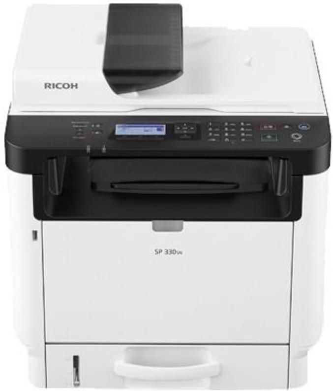 

МФУ лазерное монохромное Ricoh SP 330SN [A4], SP 330SN