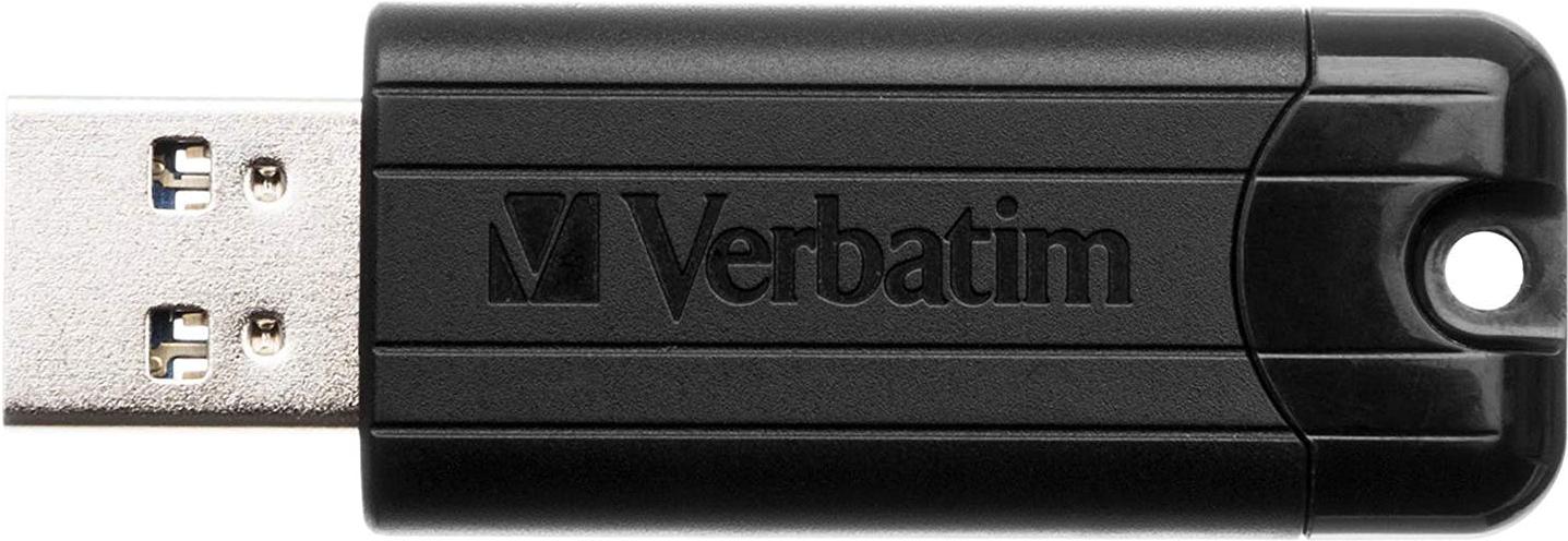 

Usb flash Verbatim Pinstripe 64Gb черный [49318], Pinstripe 64Gb