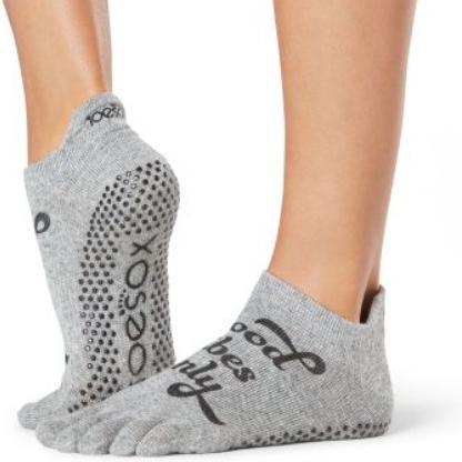 

Носки для йоги Toesox Low Rise S девиз [TT\S01825MTT\MT-OS-SE], Low Rise S