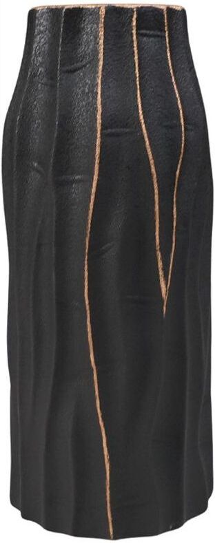 

Ваза AksHome Wood 9,5х9,5х20 черный