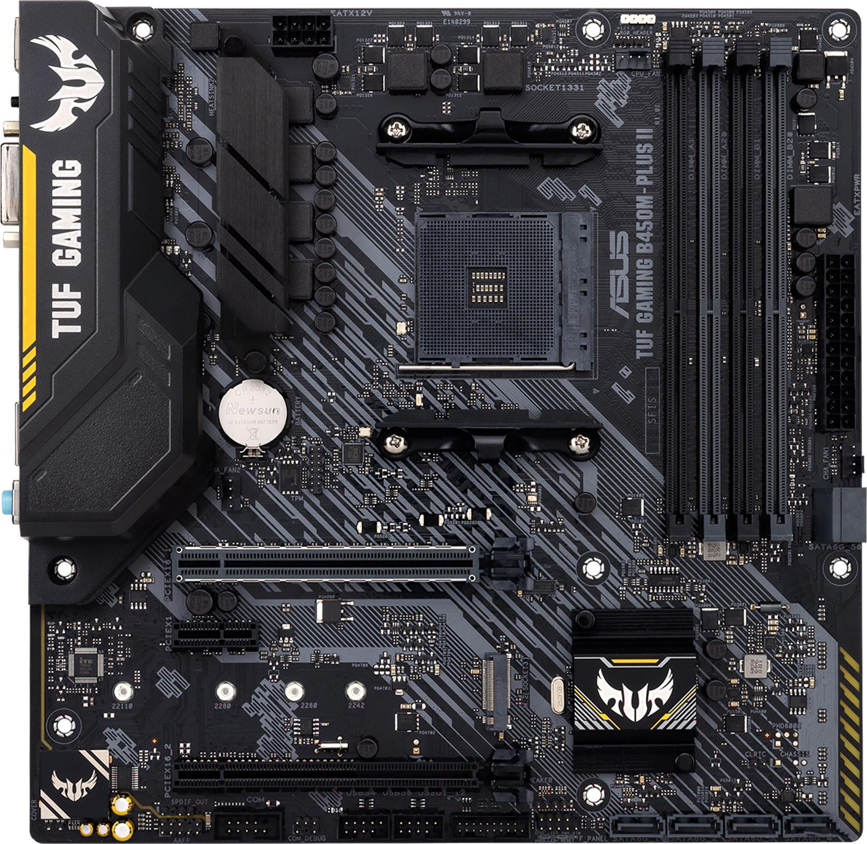 

Материнская плата ASUS MB TUF GAMING B450M-PLUS II, Материнская плата ASUS TUF Gaming B450M-Plus II