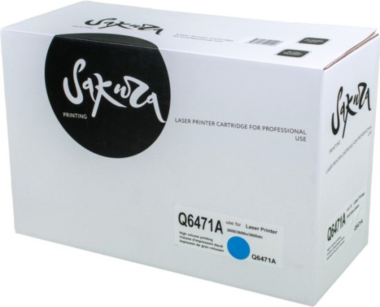

Картридж для принтера Sakura Printing SAQ6471A, Картридж Sakura Printing SAQ6471A
