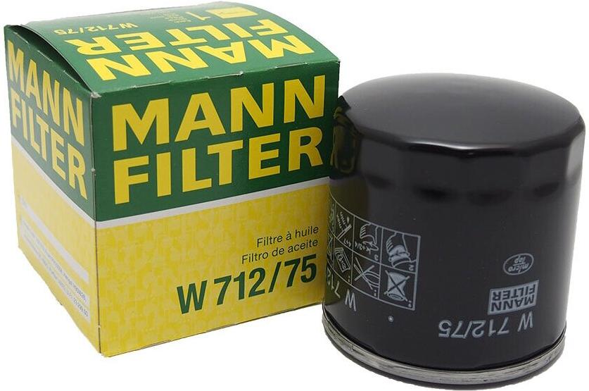 

Фильтр масляной Mann-Filter W712/75, W712/75