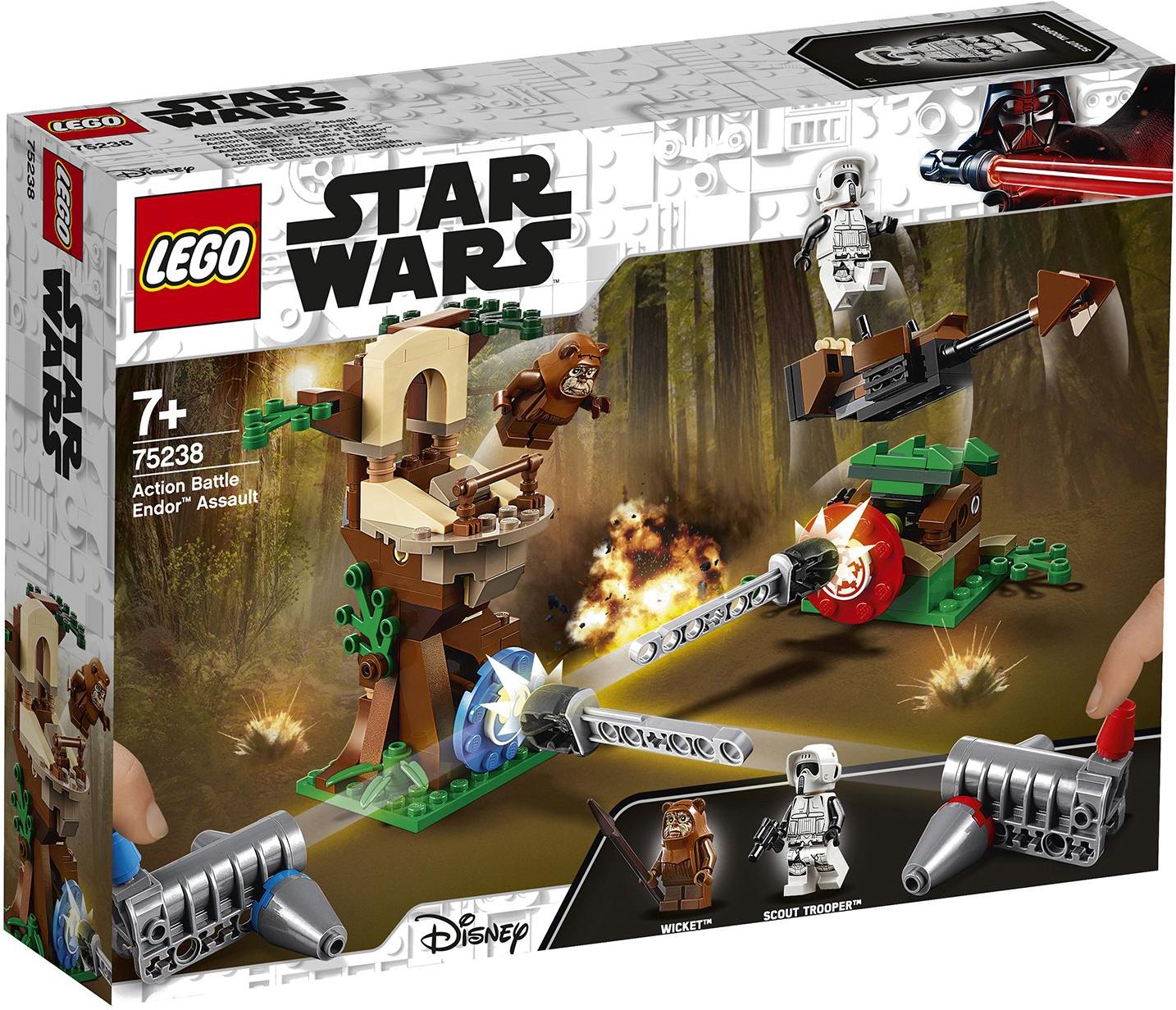 

Конструктор LEGO STAR WARS Нападение на планету Эндор, STAR WARS Нападение на планету Эндор