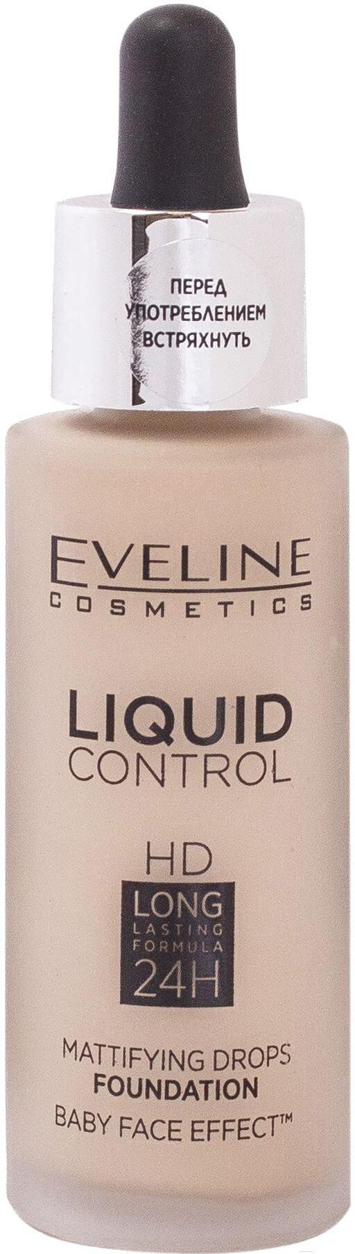 

Тональный крем Eveline Cosmetics Cosmetics Liquid Control №010 Light Beige инновационный жидкий (32мл), Тональный крем Eveline Тональный крем Cosmetics Cosmetics Liquid Control №010 Light Beige инновационный жидкий 32мл