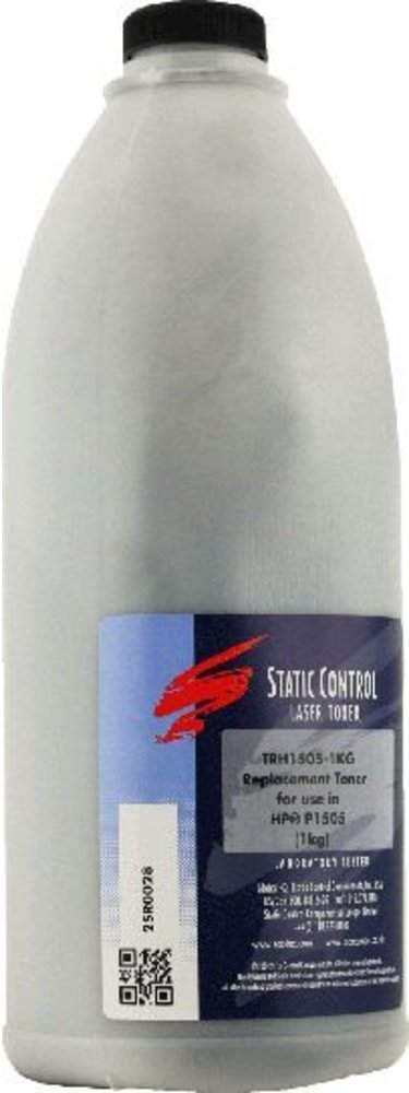 

Тонер Static Control TRH1505-1KG, Тонер Static Control TRH1505-1KG черный для принтера HP LJ P1005/1006/1505 (Static Control TRH1505-1KG HP LJ P1005/1006/1505)