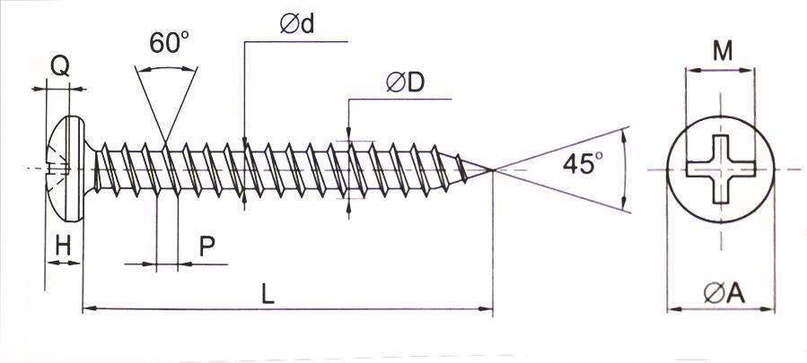 

Шуруп ЕКТ V010058M (500шт)
