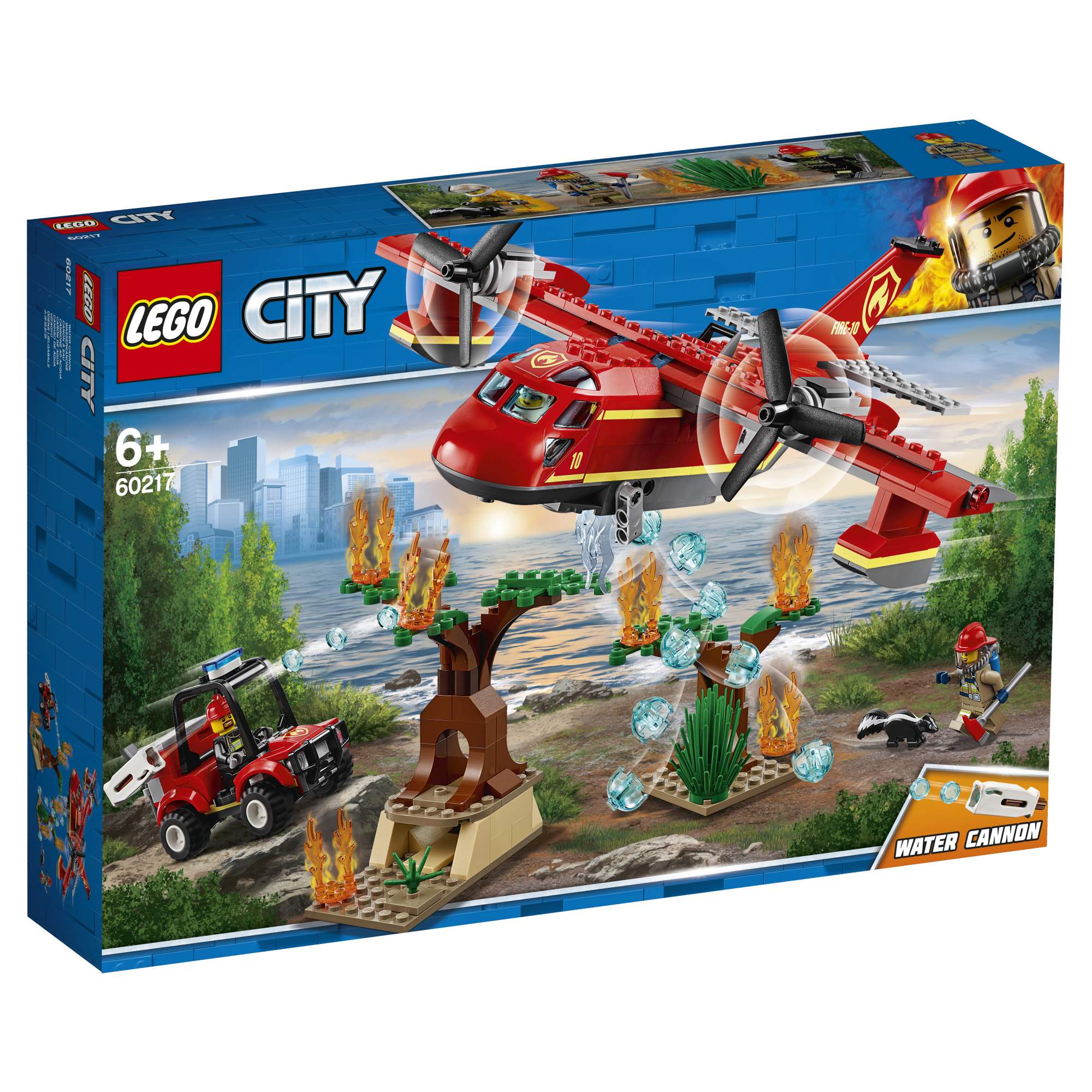 

Конструктор Lego City Police Пожарный самолёт 60217, City Police Пожарный самолёт
