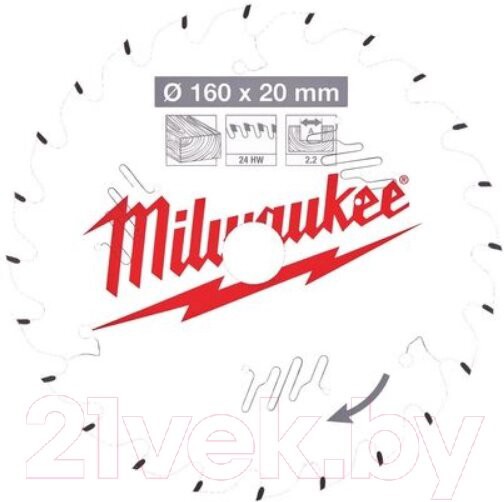 

Диск пильный Milwaukee 4932471290