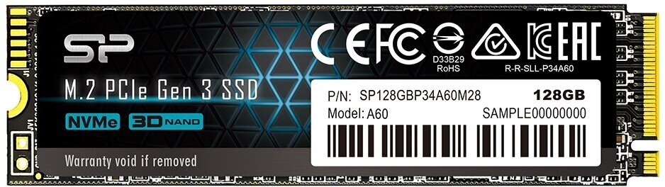 

SSD диск Silicon-Power 128GB P34A60 [SP128GBP34A60M28], SSD диск Silicon-Power P34A60 128GB (SP128GBP34A60M28)