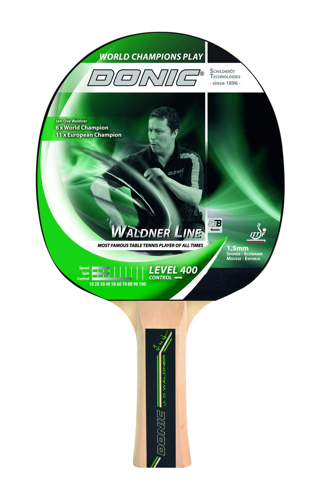 

Ракетка для настольного тенниса Donic Waldner 400 [270241], Waldner 400