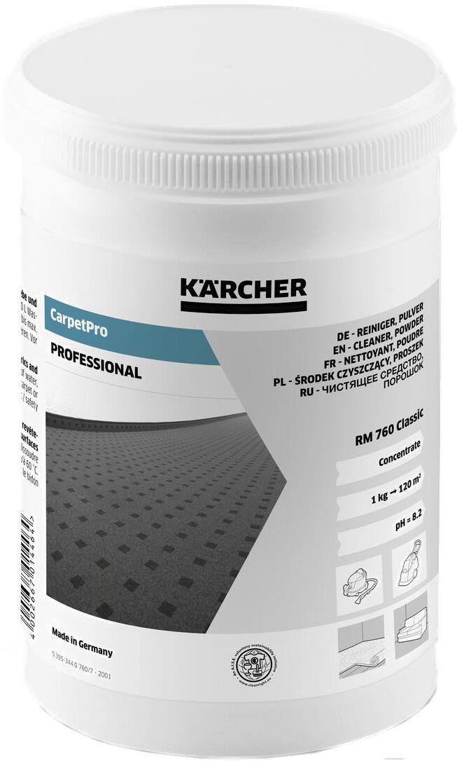 

Чистящее средство для ковров и текстиля Karcher RM 760 [6.290-175], Чистящее средство Karcher RM 760 6.290-175.0