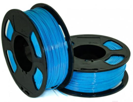 

Пластиковая нить U3Print GF PETG 1.75 мм 1000 г светло-синий