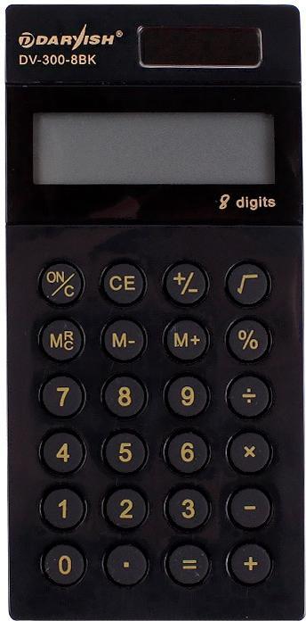 

Калькулятор Darvish карманный [DV-300-8BK], Калькулятор Darvish карманный DV-300-8BK