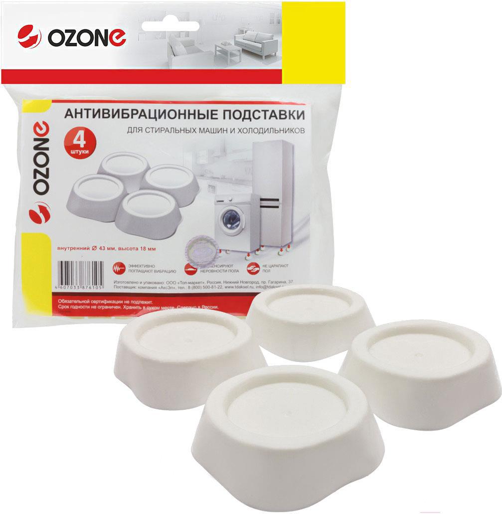 

Антивибрационные ножки Ozone CMA-10W 4 шт белый