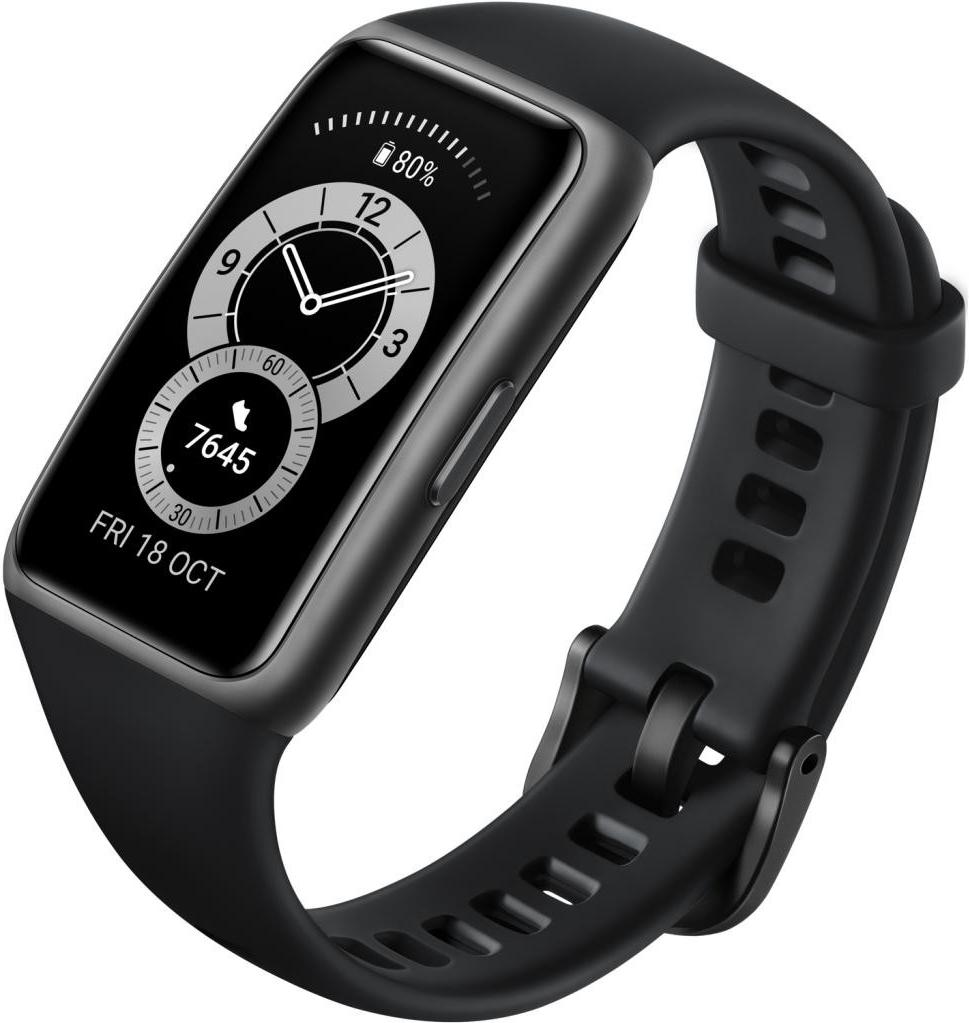 

Фитнес-браслет Huawei Band 6 Fara-B19 Black [55026629], Band 6 Fara-B19