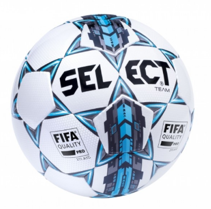 

Футбольный мяч Select Team FIFA Quality Pro размер 4 белый/голубой, Team FIFA Quality Pro