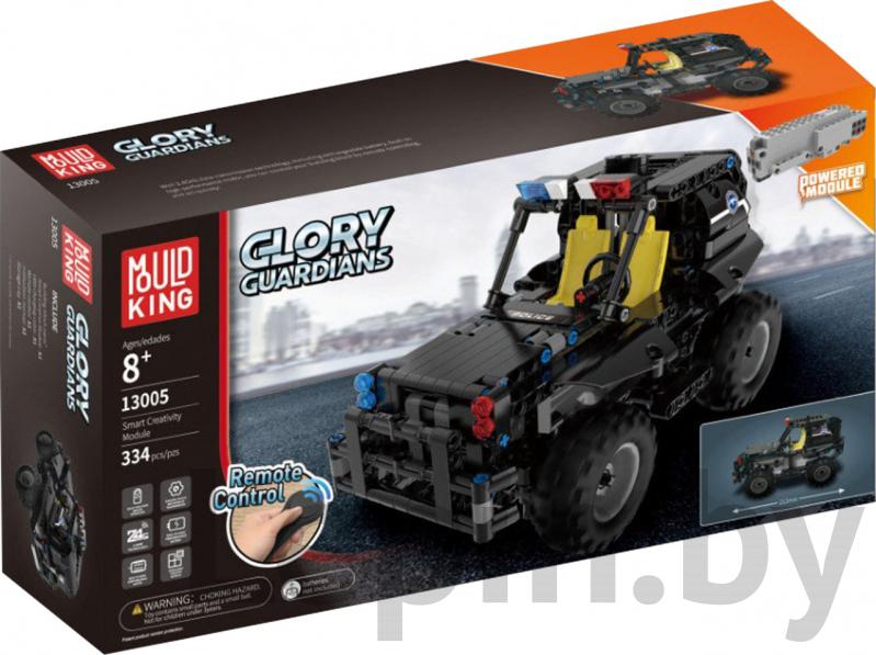 

Конструктор Mould King Полицейский джип с д/у [13005], Полицейский джип с д/у