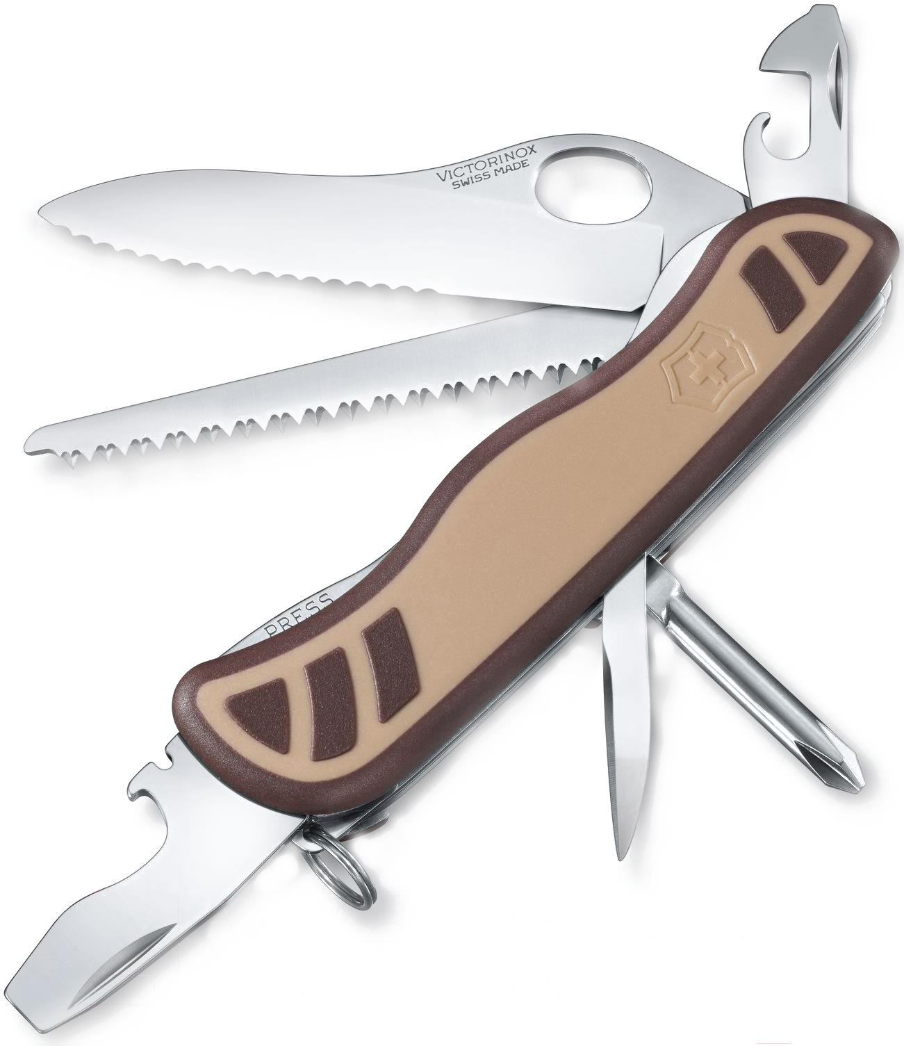 

Туристический нож Victorinox Trailmaster 10 функций карт. коробка камуфляж пустыни [0.8461.MWC941], Туристический нож Victorinox Trailmaster 10 функций карт. коробка 0.8461.MWC941 камуфляж пустыни