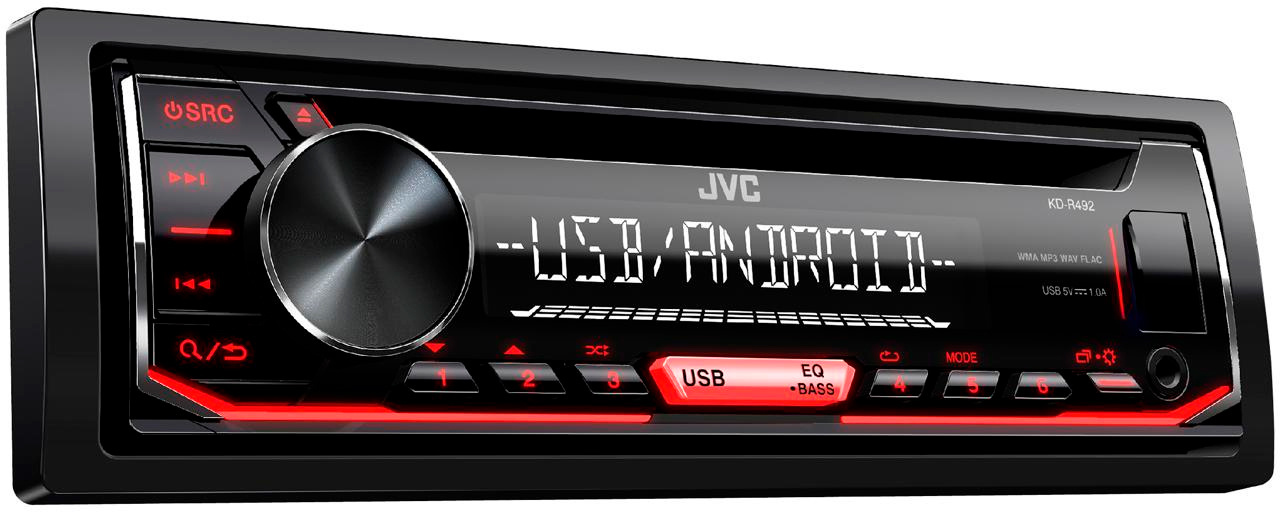 

Автомагнитола CD JVC KD-R492M