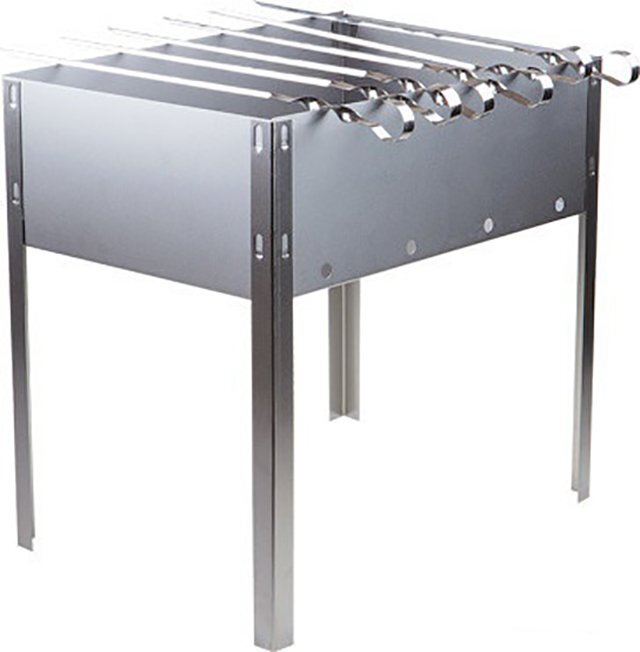

Мангал Perfecto Linea 47-750490 с шампурами