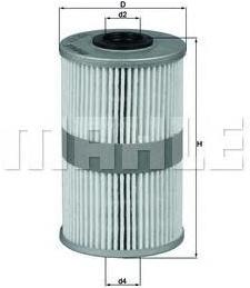 

Фильтр топливный Knecht/Mahle KX204D, KX204D