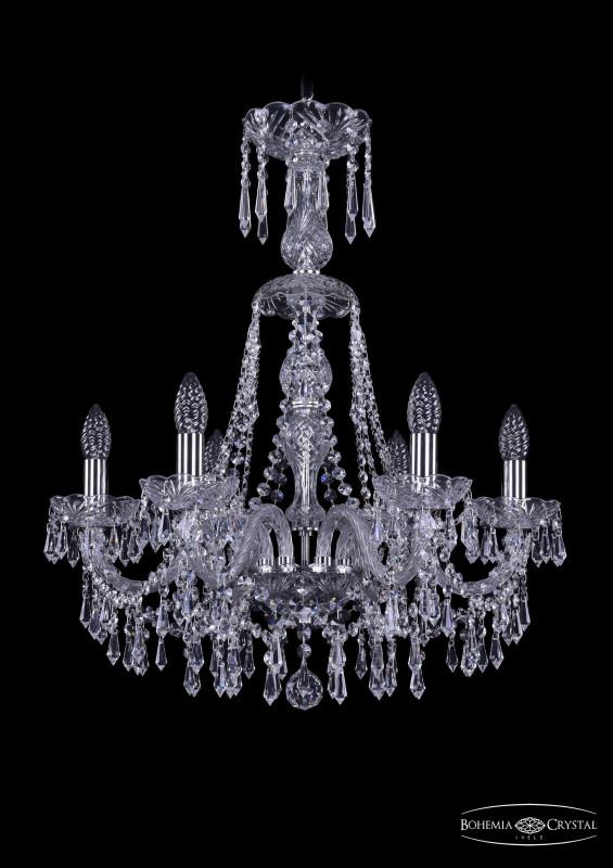 

Подвесная люстра Bohemia Ivele Crystal 1403/6/195/XL-65/Ni