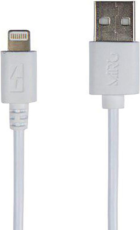 

Кабель Miru USB - 8 pin 2.0 1м белый [6022], USB - 8 pin 2.0 1м