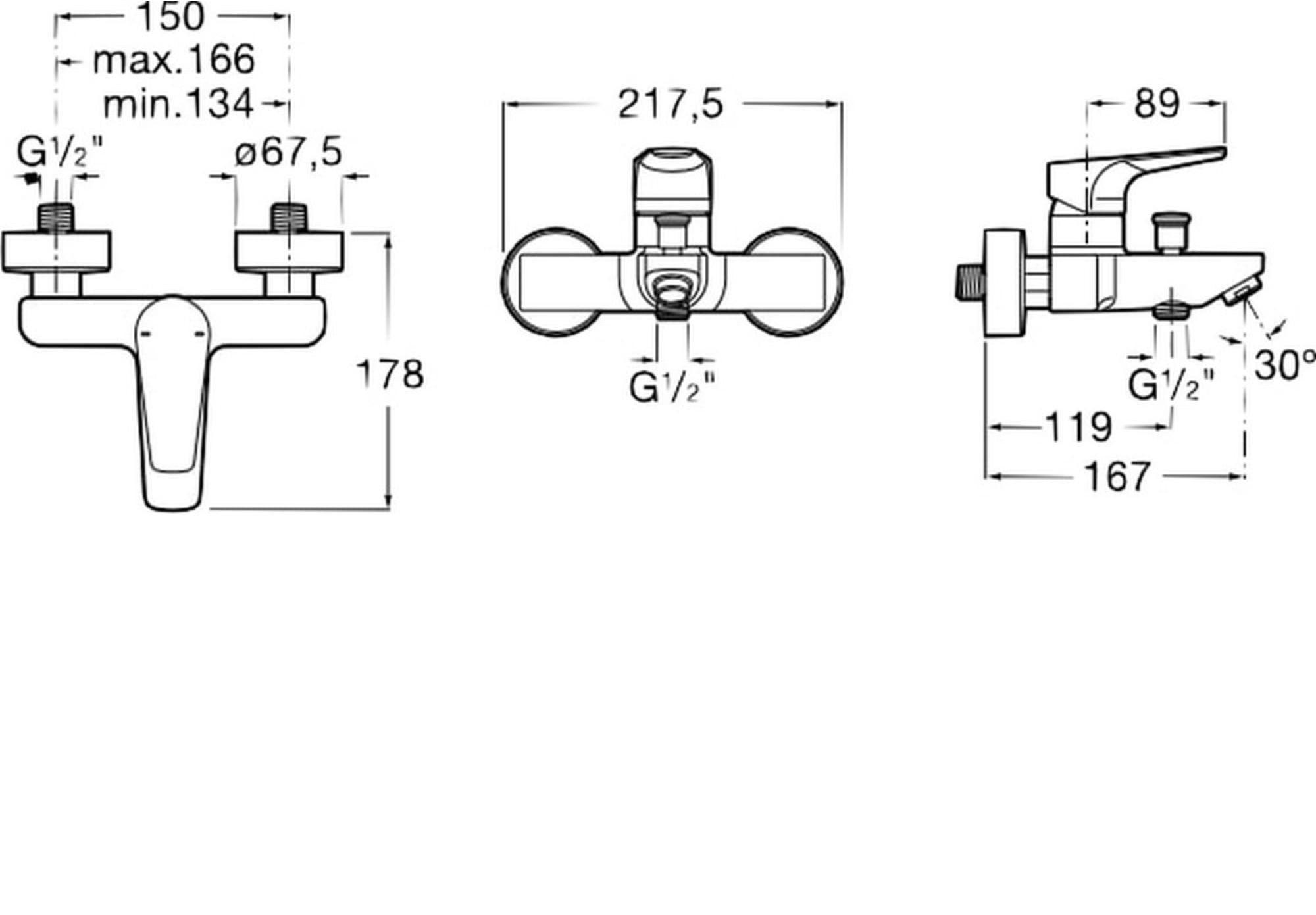 

Смеситель Roca Atlas, Смеситель Roca Atlas 5A0290C0M
