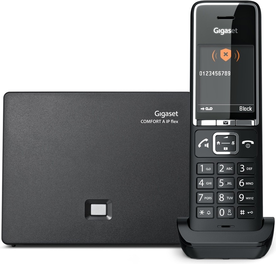 

IP-телефон Gigaset COMFORT 550A IP FLEX RUS черный (S30852-H3031-S304)