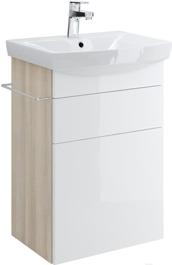 

Тумба под умывальник Cersanit Smart P-SU-SMA-CA50/Wh (белый, для Carina 50), Smart для Carina 50