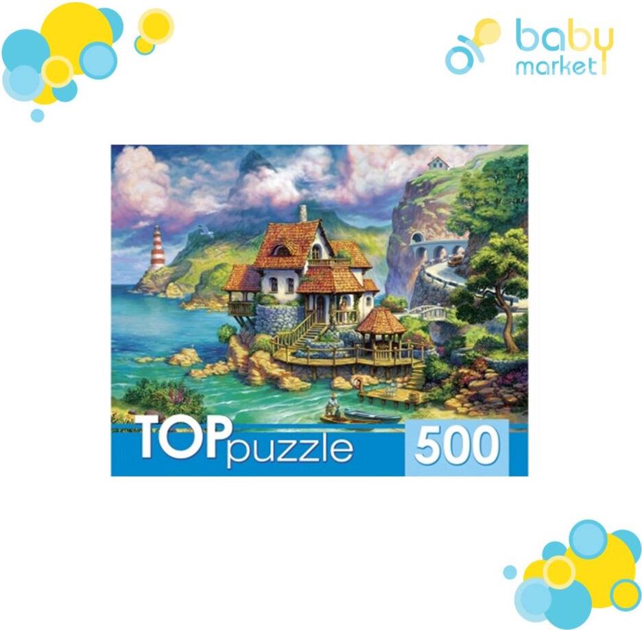 

Пазл Рыжий кот Прибрежный домик [ХТП500-6822], Пазл Рыжий кот Прибрежный домик ХТП500-6822