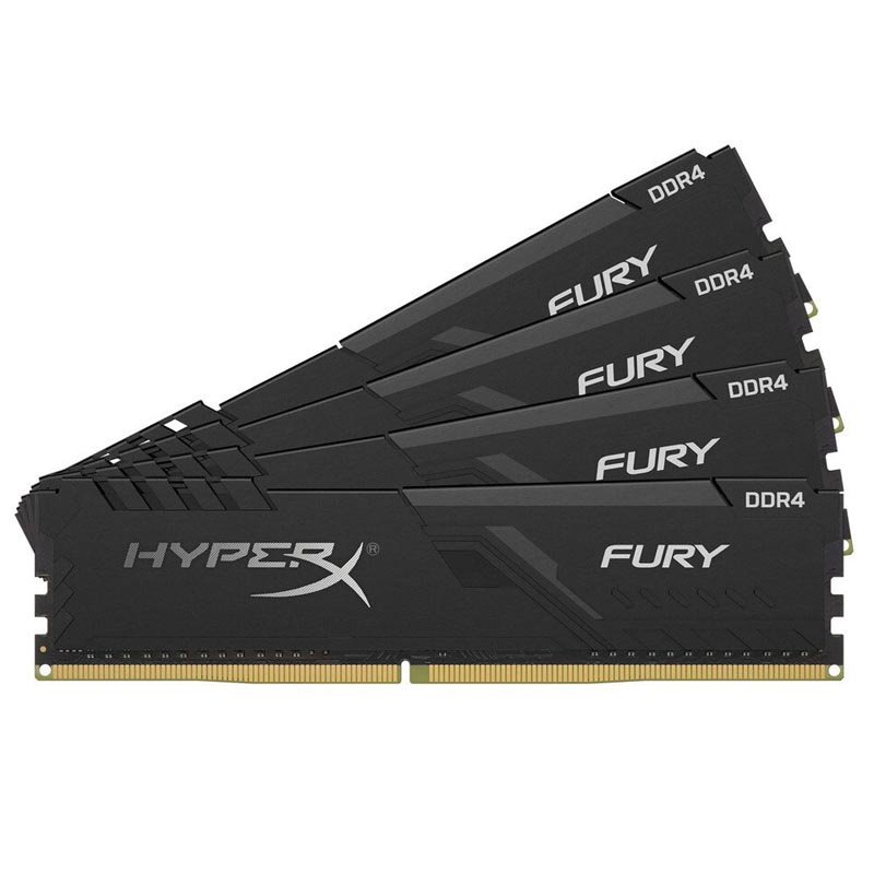 

Оперативная память Kingston HyperX Fury 64GB 3000MHz DDR4 DIMM Black [HX430C15FB3K4/64], HyperX Fury 64GB 3000MHz DDR4 DIMM