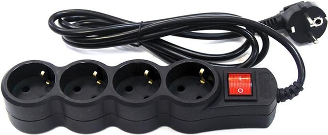 

Сетевой фильтр 5bites 4 Sockets 1m Black [SP4B-110], 4 Sockets 1m