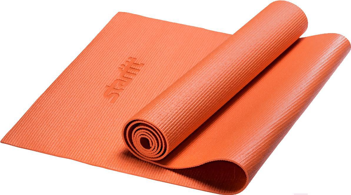 

Коврик для йоги и фитнеса Starfit FM-101 PVC 173x61x0.4см оранжевый, FM-101 PVC 173x61x0.4см