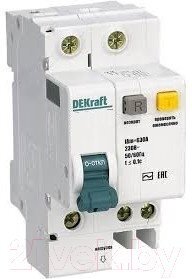 

Выключатель нагрузки Schneider Electric Дифференциальный автомат DEKraft 15157DEK