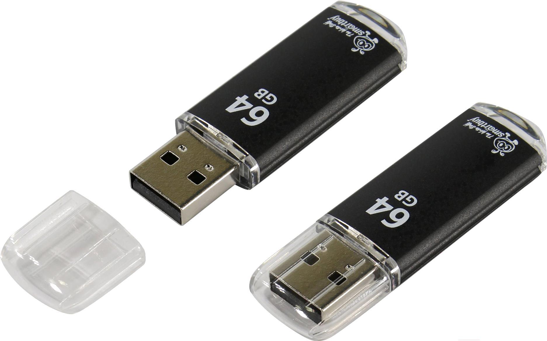 

USB Flash Smart Buy 64GB V-Cut Black (SB64GBVC-K), 64GB V-Cut