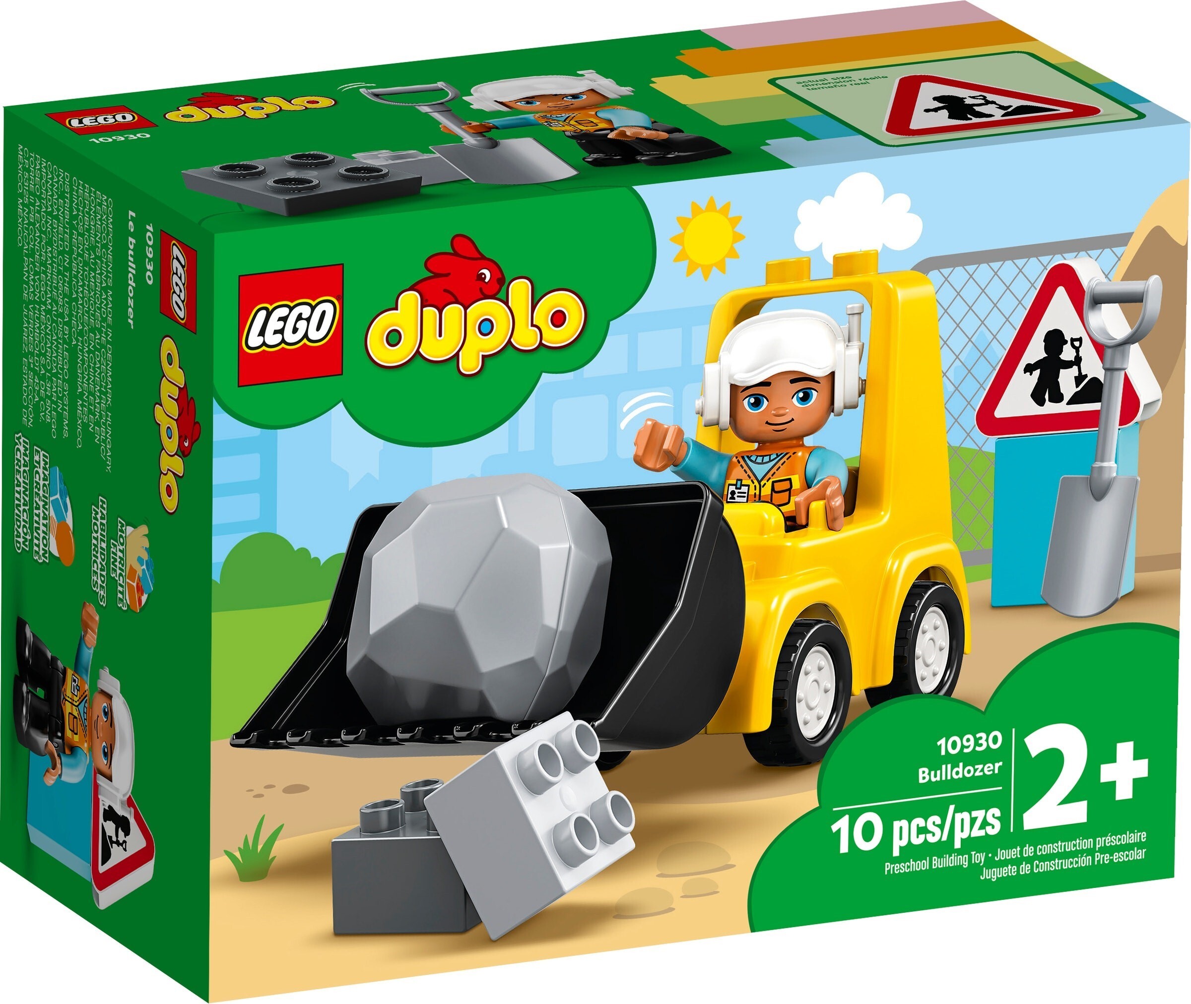 

Конструктор LEGO DUPLO Бульдозер [10930], Конструктор LEGO DUPLO Бульдозер 10930
