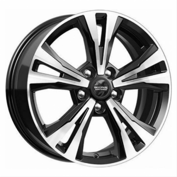 

Автомобильные диски SKAD KL-322-mb 17 7 5x112 40 57.1 Black Glossy Polished / Черный глянец с алмазной проточкой