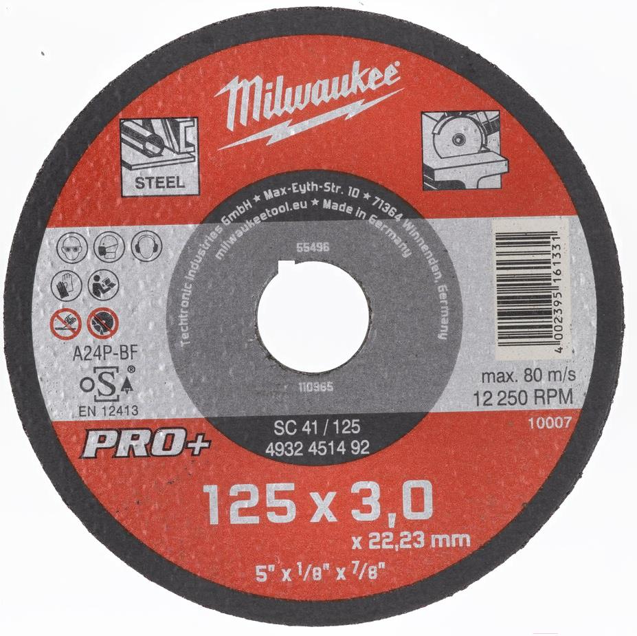 

Отрезной круг Milwaukee 4932451492, Отрезной круг