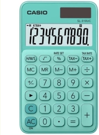 

Калькулятор Casio SL-310UC-GN-W-EC (зеленый)