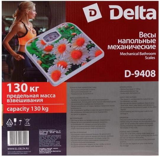 

Напольные весы Delta D-9408, D-9408