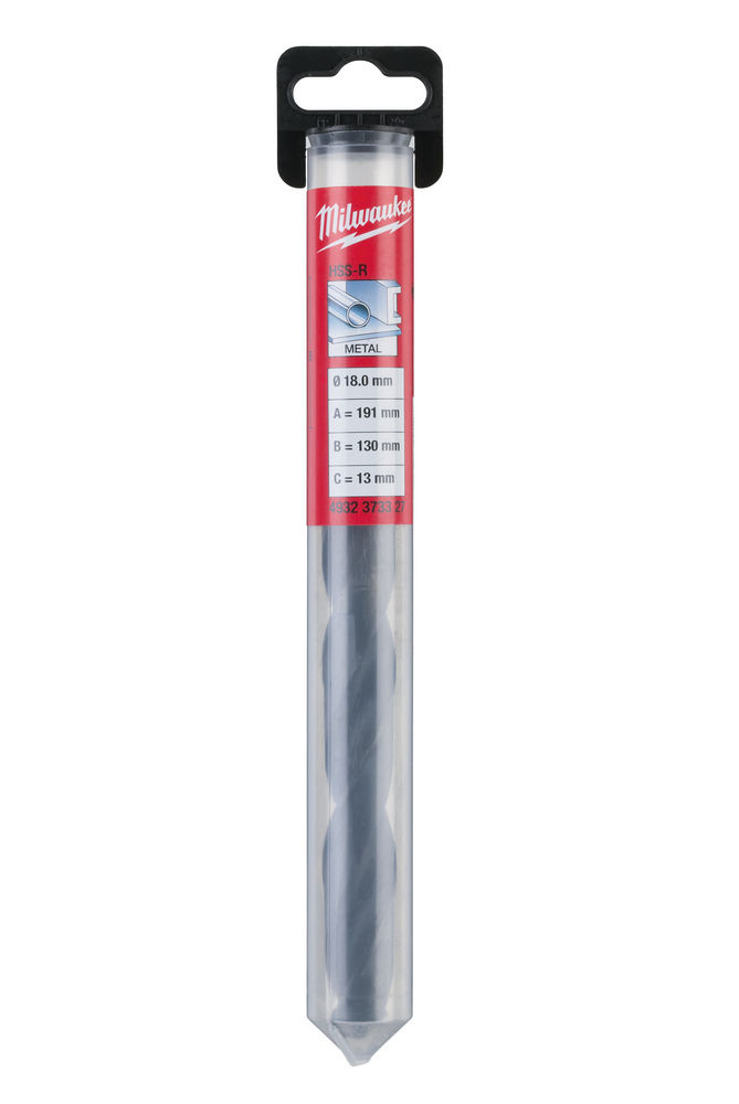 

Сверло Milwaukee 4932373327, HSS-R D 18.0x130x191