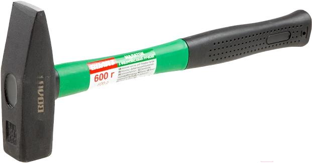 

Молоток Волат 10180-06, Молоток Волат 0.6кг с фиберглассовой рукояткой 10180-06