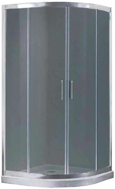 

Душевое ограждение Adema Glass Line MD2142-80 тонированное стекло