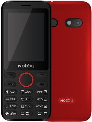 

Мобильный телефон Nobby 231 красный [NBC-BP-24-312], 231